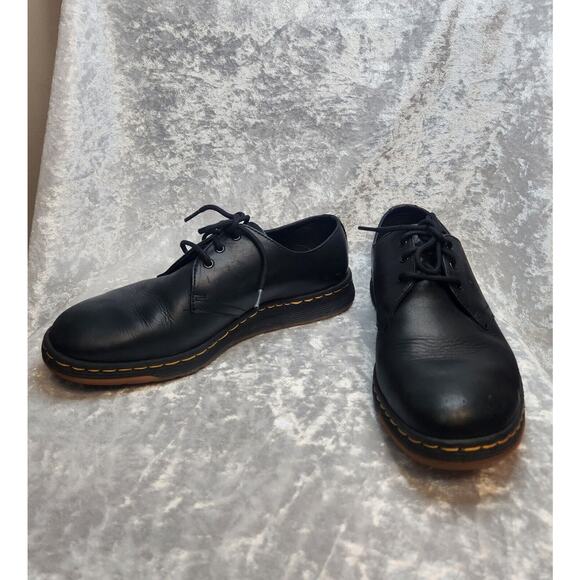 Dr Martens Air Wair Mens Black Leather Cavendish 3-Eye Shoes Unisex -Size 9M main image 3